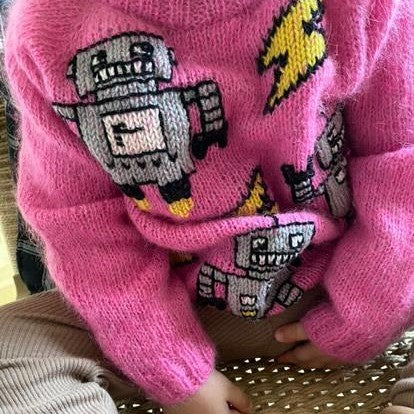 Stitch Me Up Sweater — Robot