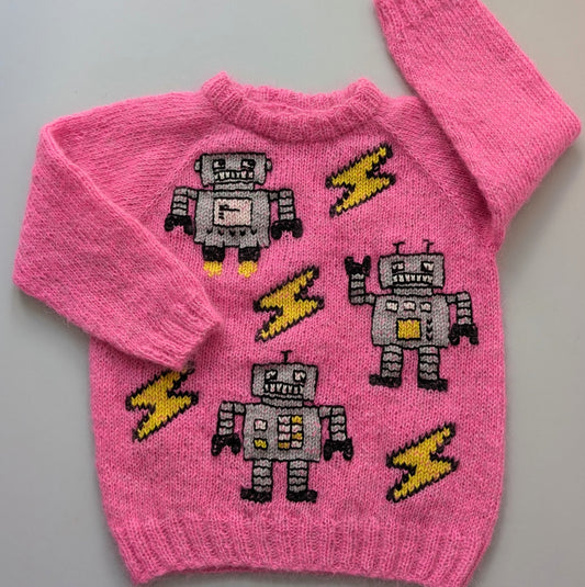 Stitch Me Up Sweater — Robot