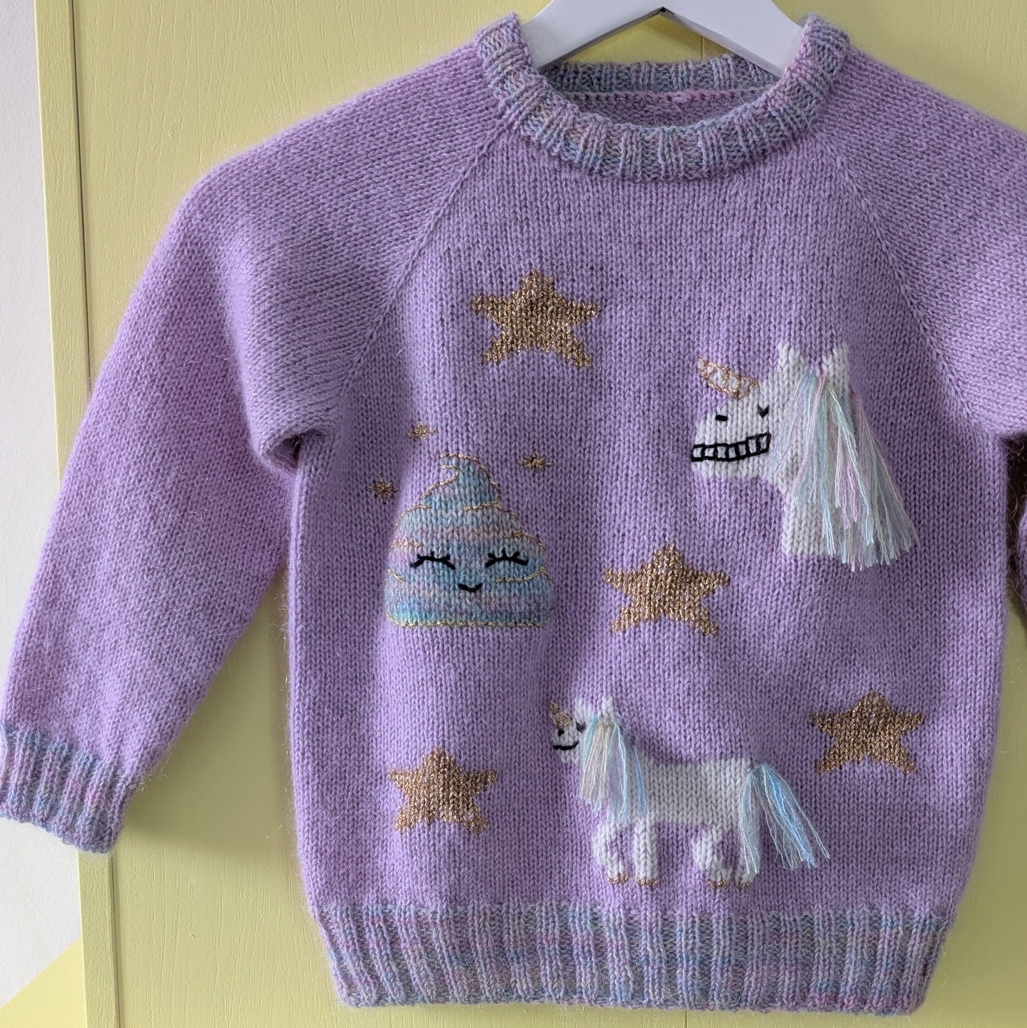 Stitch Me Up Sweater — Unicorn
